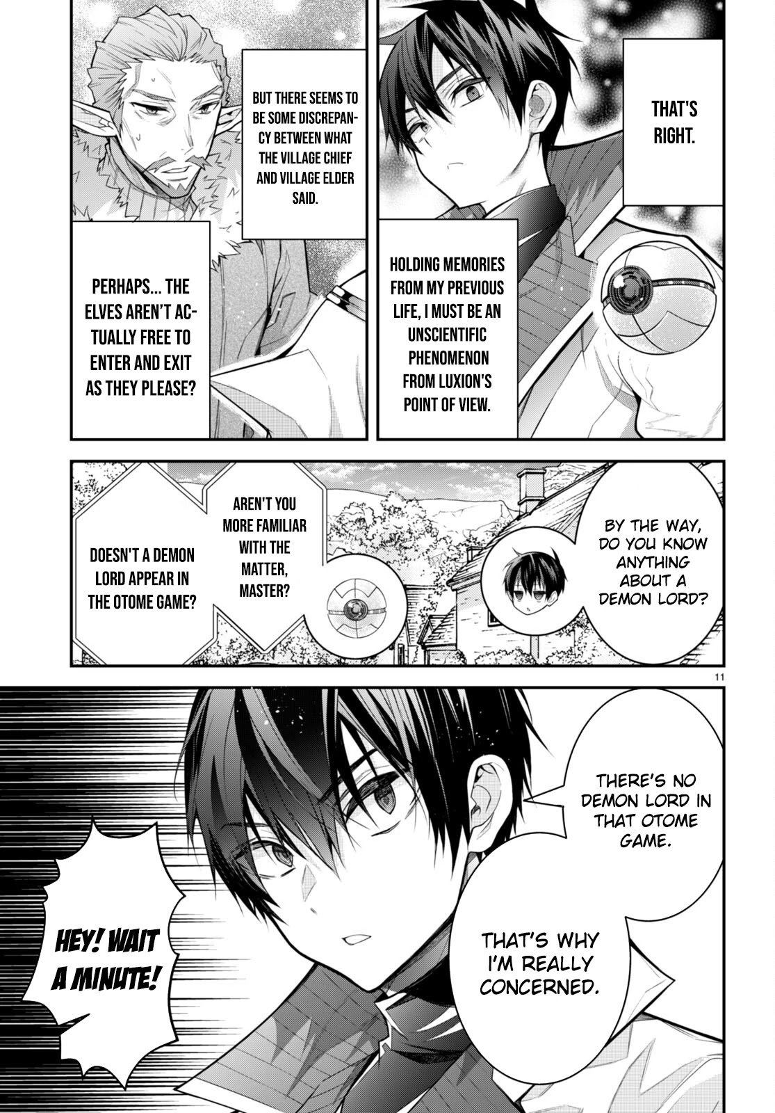 Trapped in a Dating Sim, Chapter 41 image 11